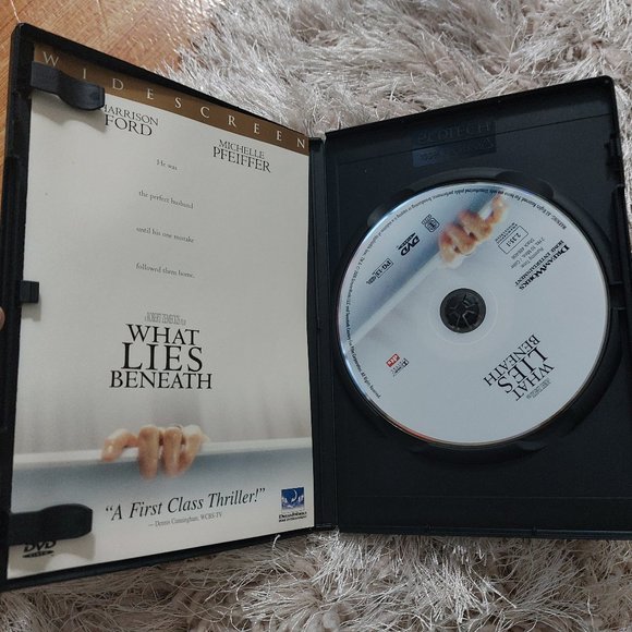 WHAT Lies Beneath DVD Michelle Pfeiffer Harrison Ford - Picture 3 of 3